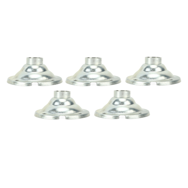 5 st Minlampa Skärm Inre Gänga G3/4 Belysning Lampskärm Järn Lager Lamphållare för Fabrik 10 cm G3/4 Rör