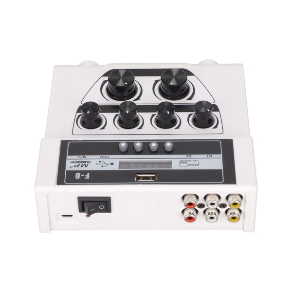 Mini Sound Mixer BT Recording MP3 Function Home Karaoke Stereo Mixer TV PC:lle Älypuhelin 100-240V EU Plug