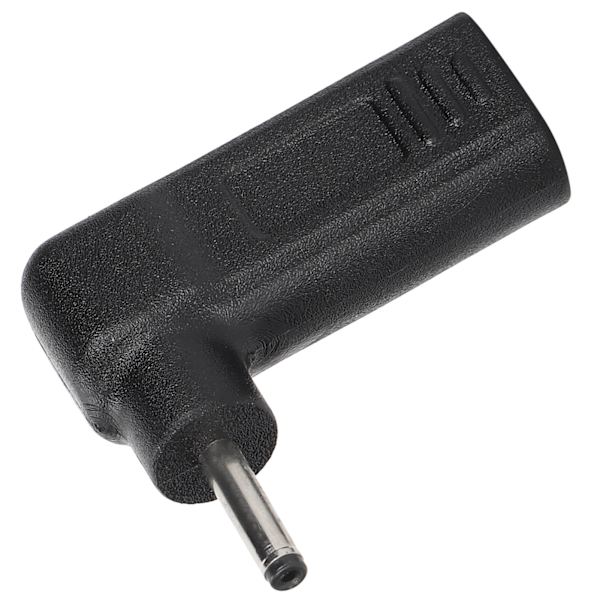 3.0x1.1mm Type‑C hun til DC han adapter bærbar albue strømadapter til Type‑C datakabel