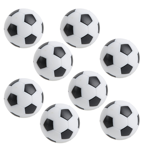 8 Stk Mini Bord Fotball Baller 32mm Barn Fotball Bord Spill Maskin tilbehør