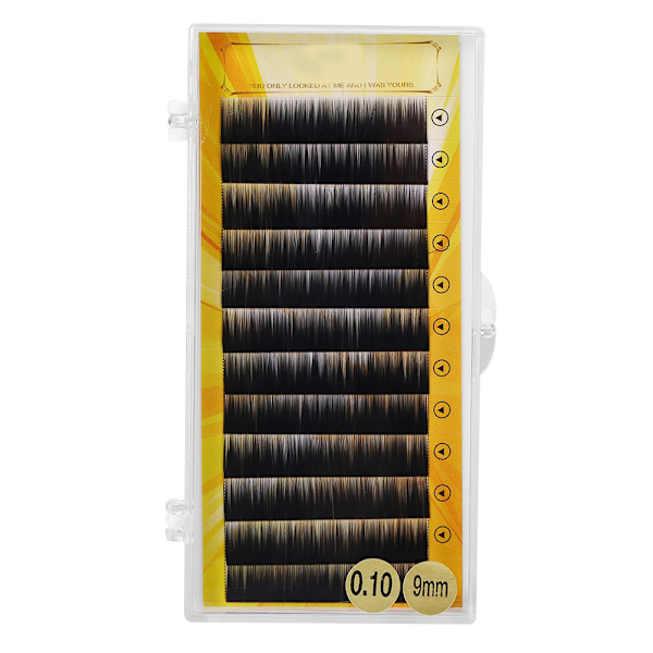 Naturlig False Eyebrow Extension Fake Eyebrow Enhancer Individuelle kunstige øjenbryn 9 mm