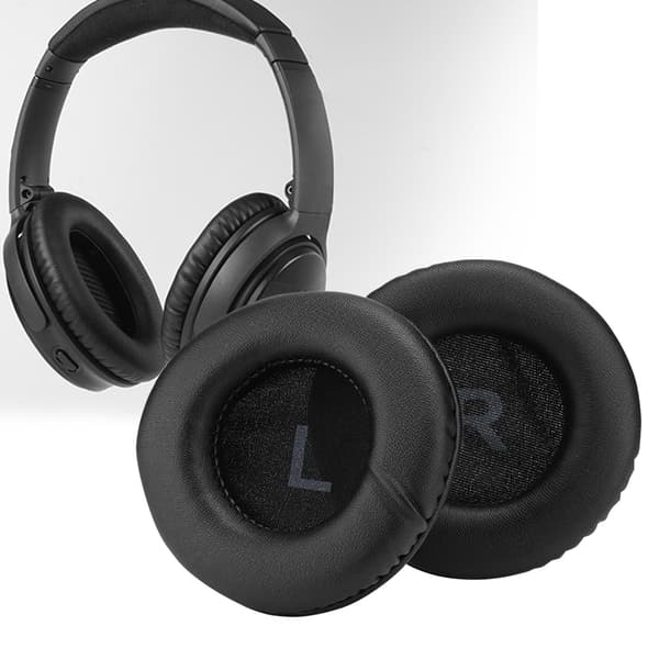 2 stk. universelle erstatningsøreputer 90MM myk skumpute headset deksel