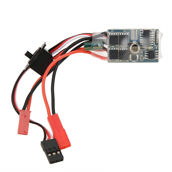 30A 4-8V ESC kaksisuuntainen RC-moottorin nopeudensäädin 1/16 1/18 1/24 autoveneelle ilman jarrua