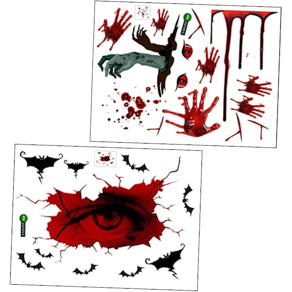 Bloody Hand-painted Wall Stickers