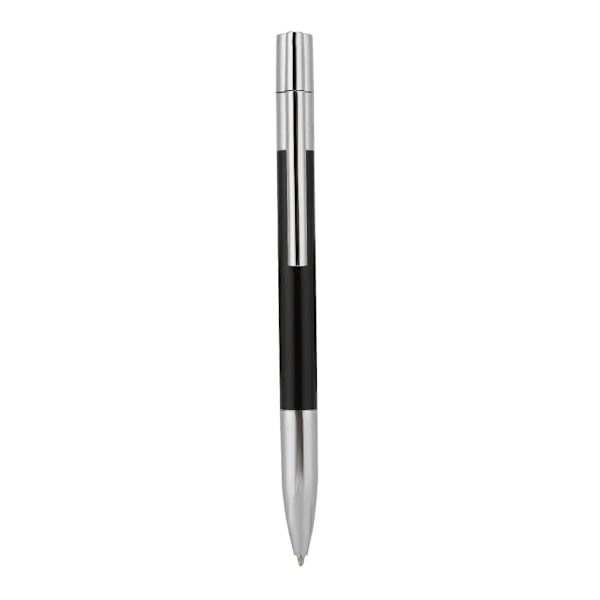 Ultra fint 2 i 1 U-disk + kuglepen USB2.0 Flash Dirve Pen (sort 32G)
