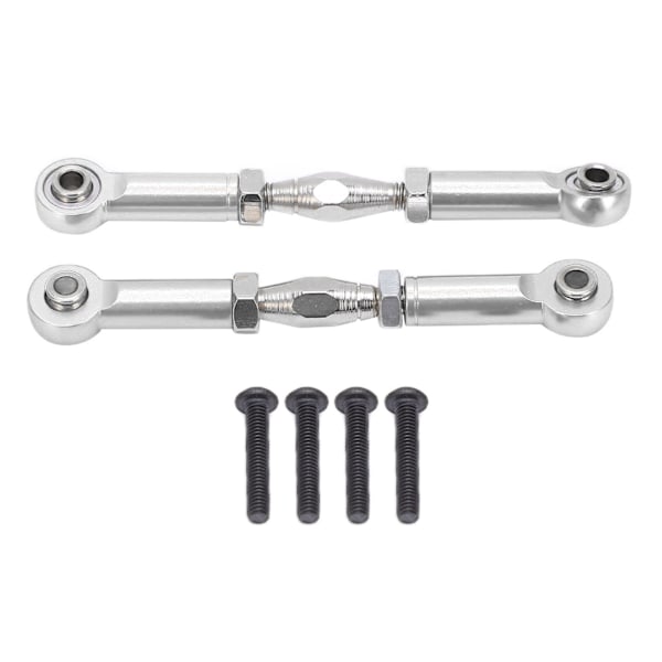 Front Sway Bar Arms 2.7inch Arms Aluminiumlegering Sterk Robust RC Biltilbehør for 1/7 FjernkontrollbilSølv