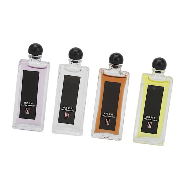 4 kpl 7,5 ml virkistävä set Pitkäkestoinen kevyt set treffeille