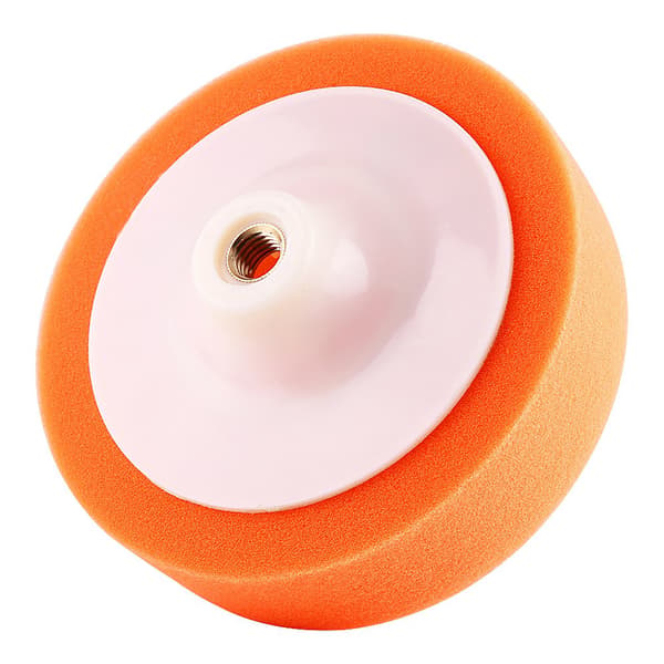 1 stk 6\" (15 cm) svamp poleringspute hjul for bilpolerer buffer oransje