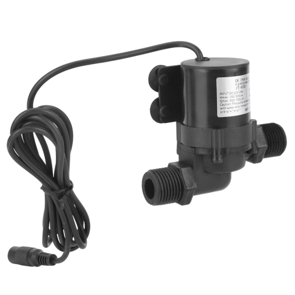 JT-600D Multifunksjonell Micro DC børsteløs vannpumpe Mini Booster Pump 24V G1/2in