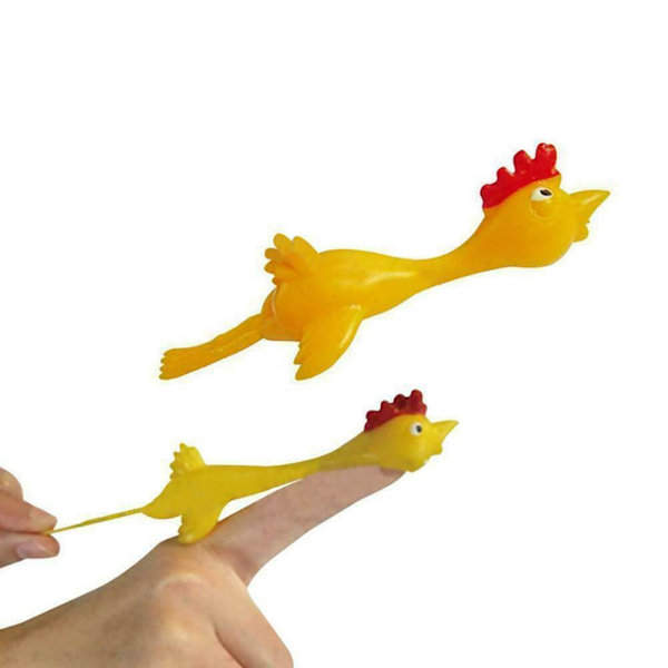 10 kpl hauska katapultti laukaisu Dinaosaur Turkki lelu Harjoitus Joustava Lento Sormi Tahmea Lelut