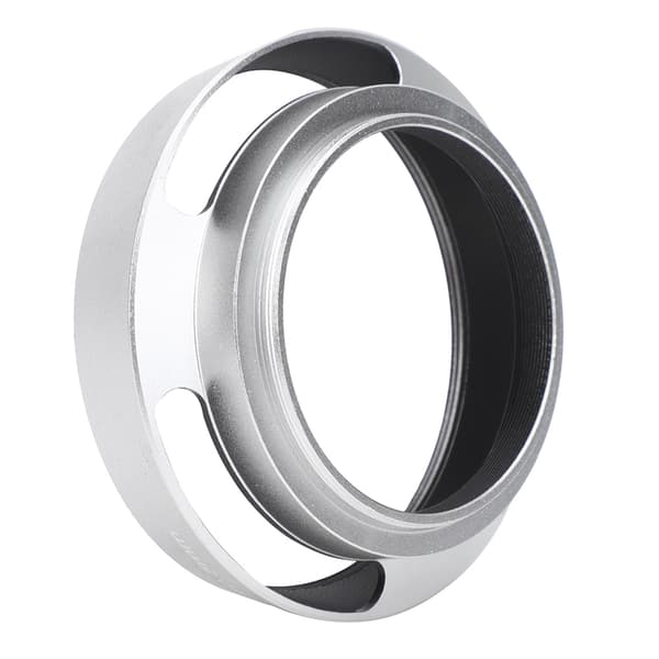 2 st Aluminiumlegering Ihålig Objektivskydd 40,5 mm för Leica Kamera Silver