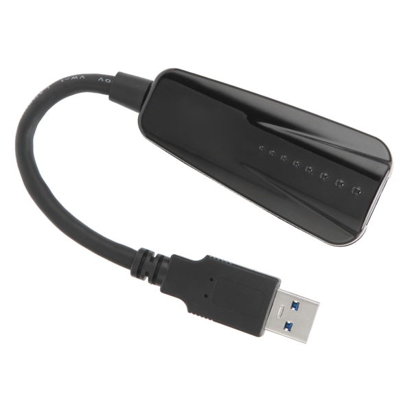 USB til Ethernet Adapter 10/100/1000M USB 3.0 til RJ45 LAN ABS Net Adapter Kompatibel til Windows til Linux til OS X