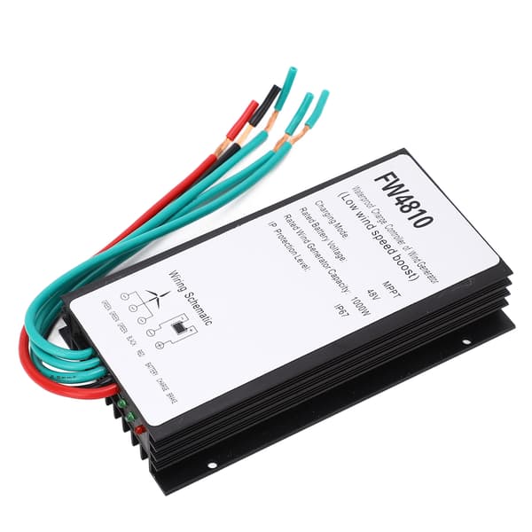 1000W Vindgenerator Opladningscontroller 48V IP67 Vandtæt MPPT Vindmølle Opladningscontroller