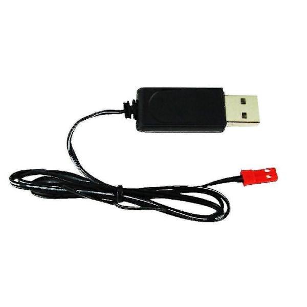USB-laddningskabel för 3,7V batteri - JST hane - Fjärrkontroll Leksak Litiumbatteriladdare