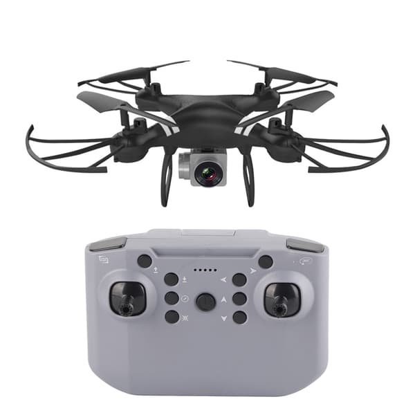 4K High Definition Kamera Drone WIFI Realtids Transmission RC Drone Quadcopter Sort