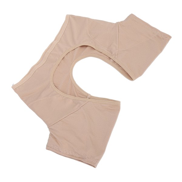 Underarm Sweat Vest Andas Mesh 3 lager Hudfärg Tvättbar Armhåla Sweat Vest för Sport M
