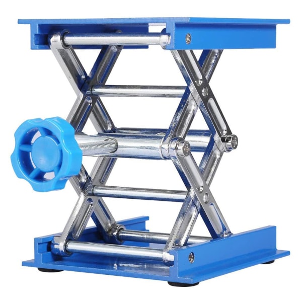 100*100 mm aluminiumoxid Lab-Lift Lyftplattformar Stativ Lab Rack