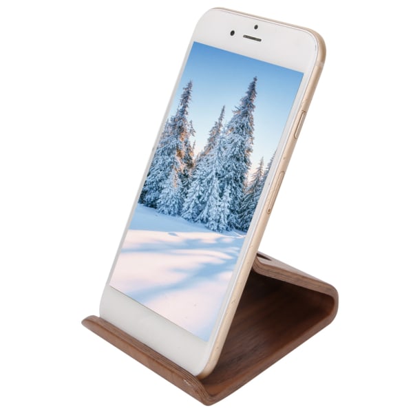 Walnut Desktop Tablet PC-hållare