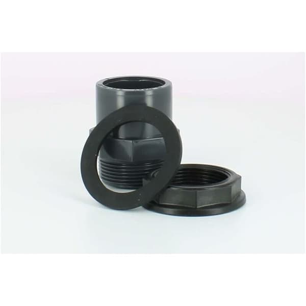1000L vanntank overløp 40/50 mm PVC-uttak
