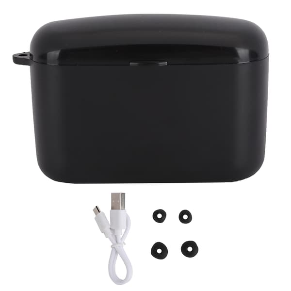 M8 Intelligent röstpåminnelse trådlöst Bluetooth-sportheadset med 1200 mAh laddningsbox