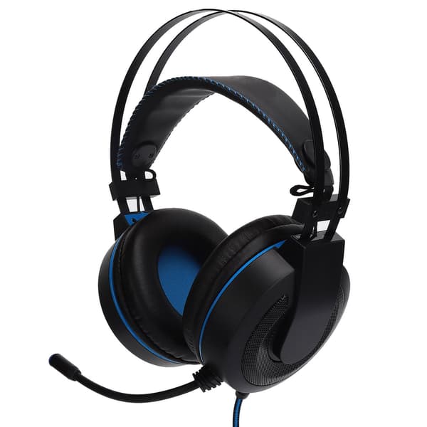 Kablet Gaming Hodetelefon LED Lysende Datamaskin Gaming Headset med 3,5 mm Jack for PS4
