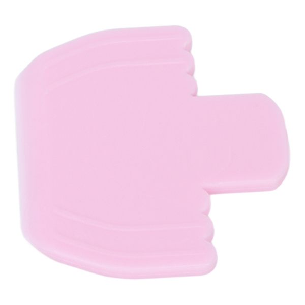 Kynsien leimasin ja kaavin muovinen manikyyrikaavin DIY kynsien leimaustyökalut naisillePink