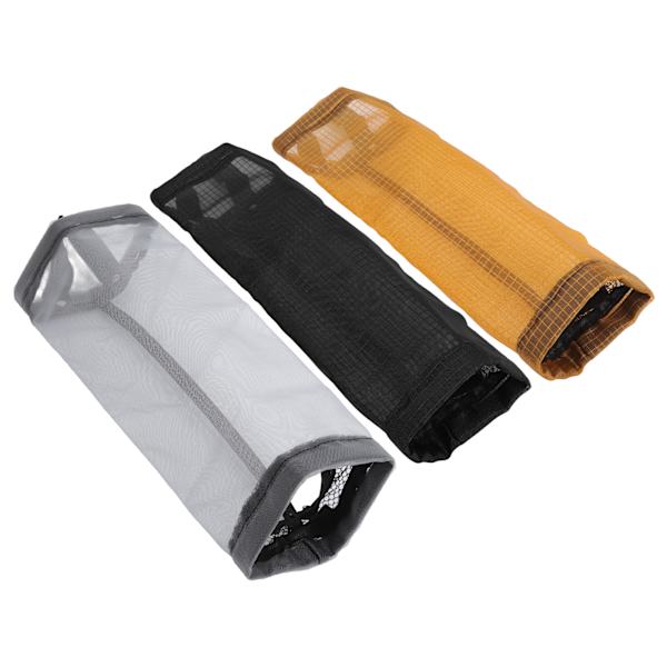 Påshållare med stor kapacitet, hållbar polyester, transparent, utrymmesbesparande, för hem och kök, gul