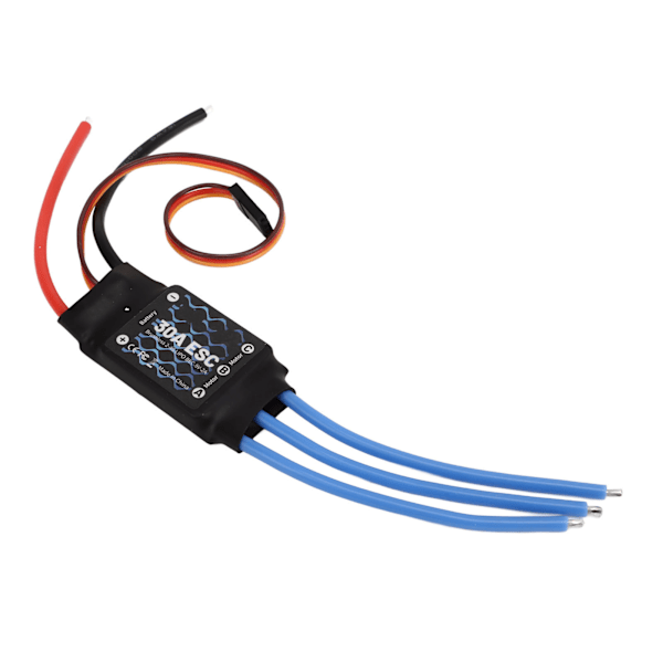 Harjaton ESC 30A 5V 2A BCE-lähtö RC elektroninen nopeudensäädin lisävaruste leluun
