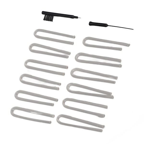 Hörförstärkare BTE-rörmodell PVC U-formad hörförstärkare slangersättning transparent