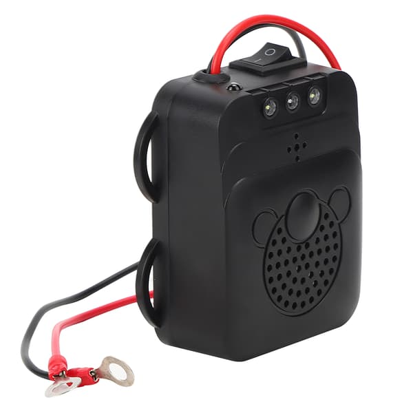 LED Strobelys Musejager Ultralyd Bilmontert Elektronisk Repeller Rotteavviser 12V