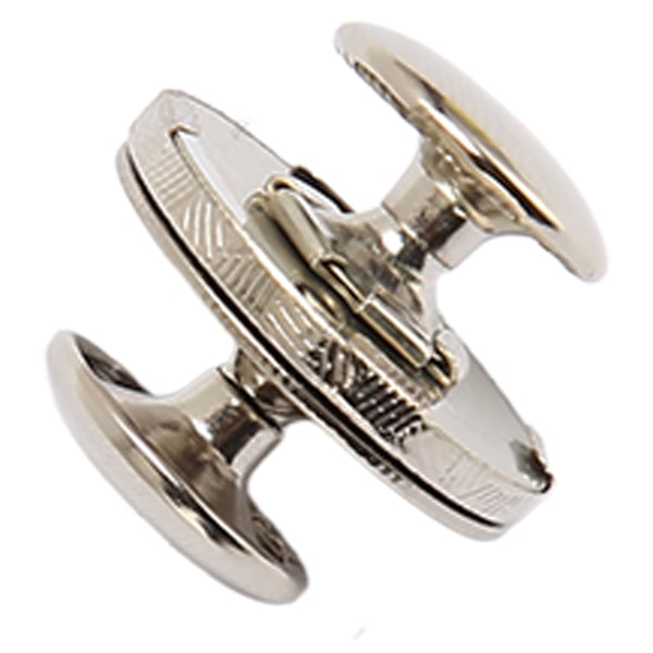 50 set magnetiska knapplås Snaps 18x2 mm tunna höghård legering magnetiska fästen handväska hårdvara för kläder Silver