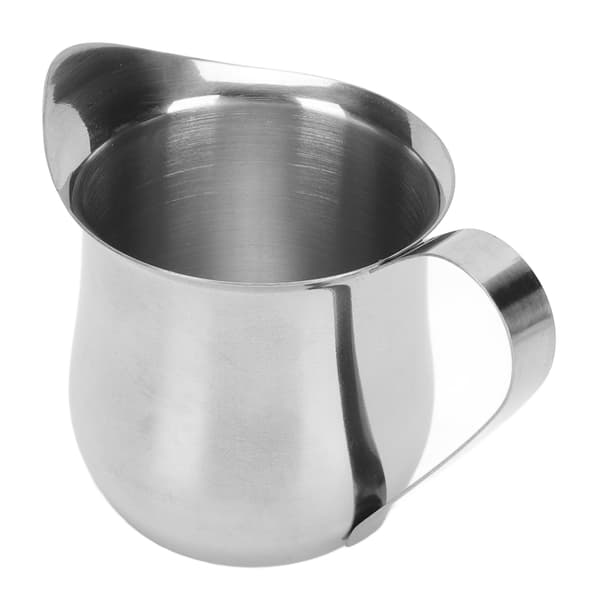 Mælkeskummerkande i rustfrit stål Ergonomisk mælkeskummerkande til kaffe 5oz
