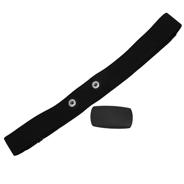 Bärbar bröstband Bluetooth Fitness Walking Belt Tillbehör Lång Batteritid Svart