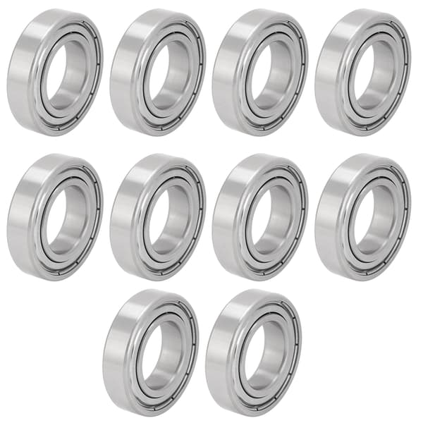 10 stk. kuglelejer rustfrit stål S6904Z 20x37x9mm til skateboards rulleskøjter