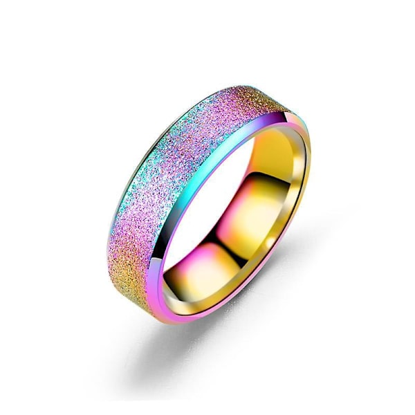 Ahdistuksen Lievitys Pyörivä Sormus - Rainbow (6 ja 72 kpl)