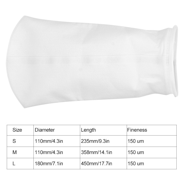 Udskiftning Premium Marine Reef Filter Sokker Poser Holder