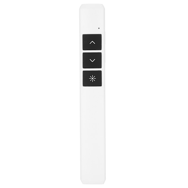 PP932 Trådløs peker PPT sidevending penn laserpresentator USB fjernkontroll presentasjonspenn hvit
