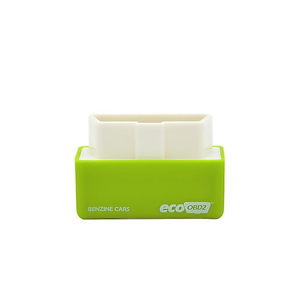 4 st, Bensinfordon Auto Optimering ECO OBD2 Effekt Bränsle Boost, Grön