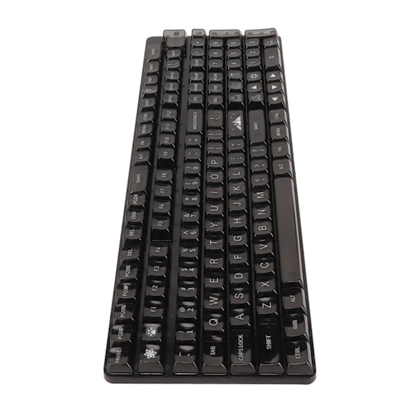 Tangentuppsats 132 tangenter Hög transparent PC CBSA Höjd Matt Ergonomisk DIY Anpassade tangentbord för mekaniskt tangentbord Svart transparenta vita bokstäver