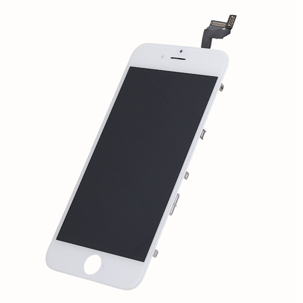 LCD-pekskärm mobiltelefon monteringssats med skruvmejsel för iPhone6S vit