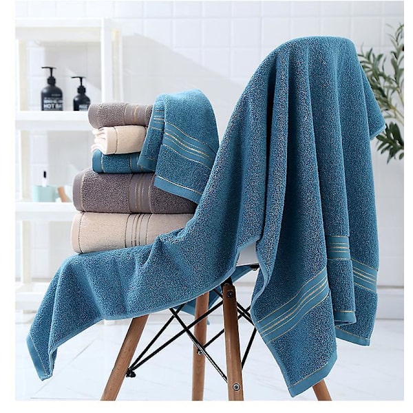 Absorberande Bomullsbadhandduksset