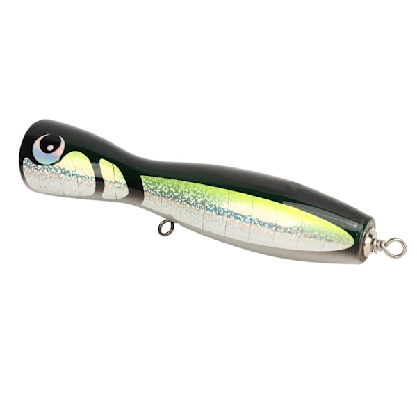 Fiske lokkemad Top Water Hard Bait Linden Reflekterende Havfiskeri Kunstig lokkemad til aborre tun kæmpe trevally ørred grøn