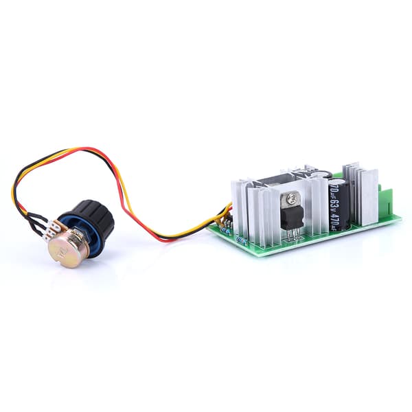 DC 9-60V 20A DC motorhastigheds kontrolkort PWM motorhastighedsregulator - 1 stk