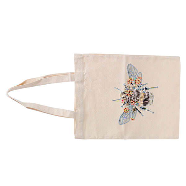Diamantmålning Tote Bag Praktisk Färgglad Special för Skolväska Förvaring Picknick Resor GåvorBB013