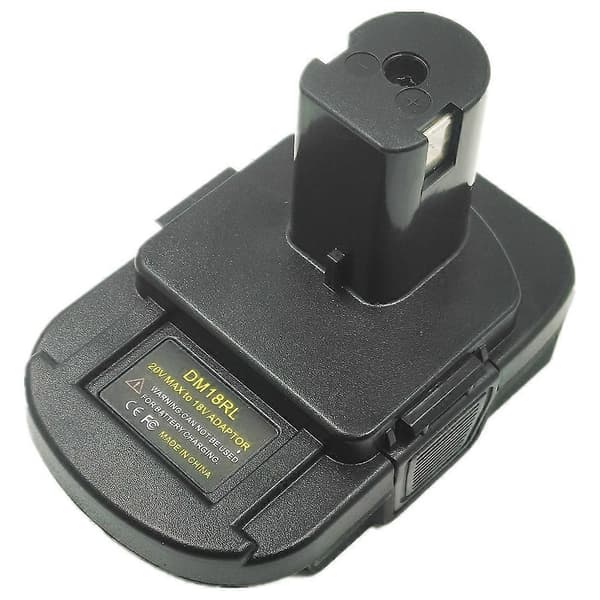 Batterikonverteringsadapter til Dewalt 18V-20V til RYOBI 18V Lithium- & Ni-NH- & Ni-CD-batteri til P108 P105