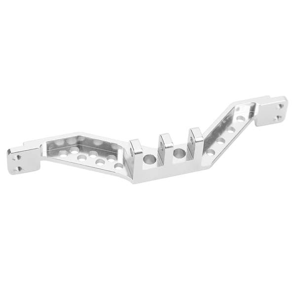 Bakaxelmontering i aluminiumlegering för Axial SCX10 Monteringsaxel, Silver