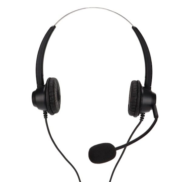 H360D-USB-1 Binaural USB-affärsheadset med justerbar högtalarvolym och mikrofonljud