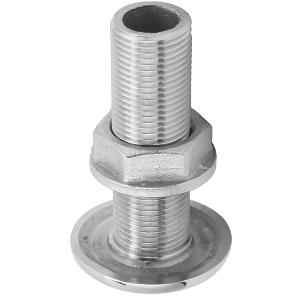 Gennemføringsfitting Stik Rustfrit Stål MJS022 Udløbsfuge til Både Yacht Slange 3/8in