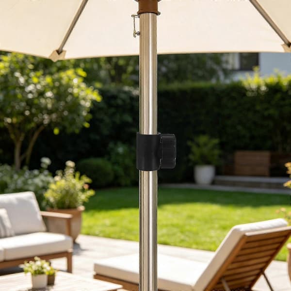 Umbrella Pole Connector: Replacement Screw Fastener - Connection Accessory for Repairing Beach, Patio, and Deck Umbrellas