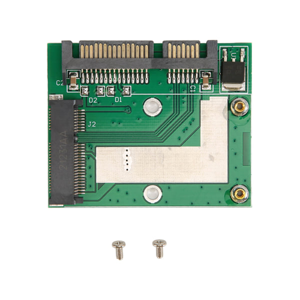 MSATA SSD - 2,5 tuuman SATA-sovitinkortti 6,0 Gbps Mini Pcie SSD -muunninkortti SATA3-sovitinkortti